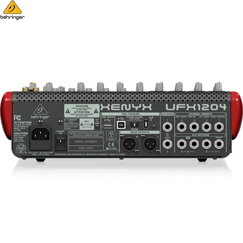 Mixer Behringer UFX1204 4